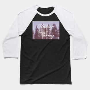 Trees in the Morning Baseball T-Shirt